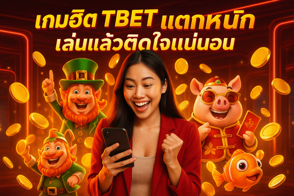 เกมฮิต TBET แตกหนัก เล่นแล้วติดใจแน่นอน