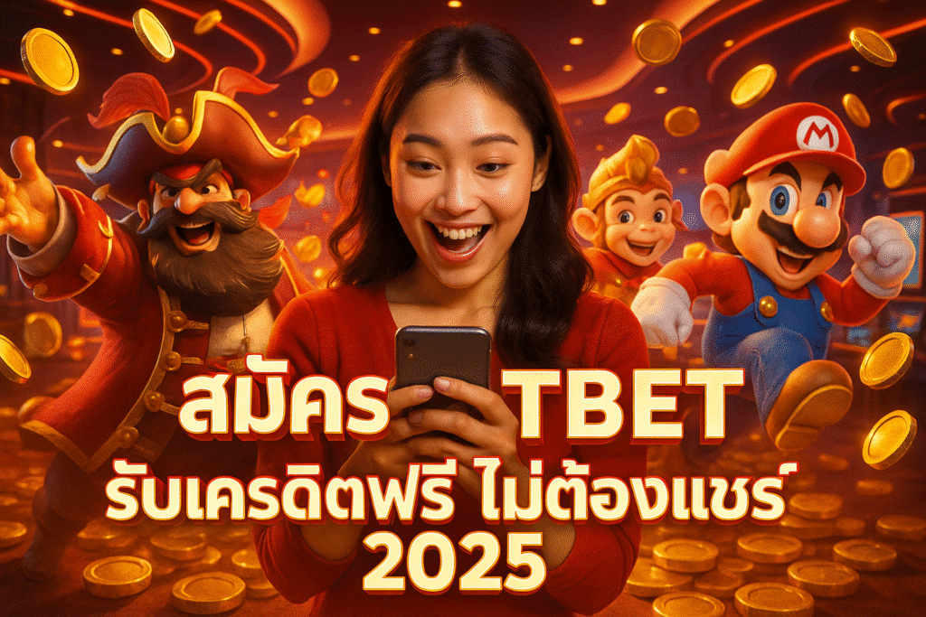 สมัคร TBET รับเครดิตฟรี ไม่ต้องแชร์ 2025