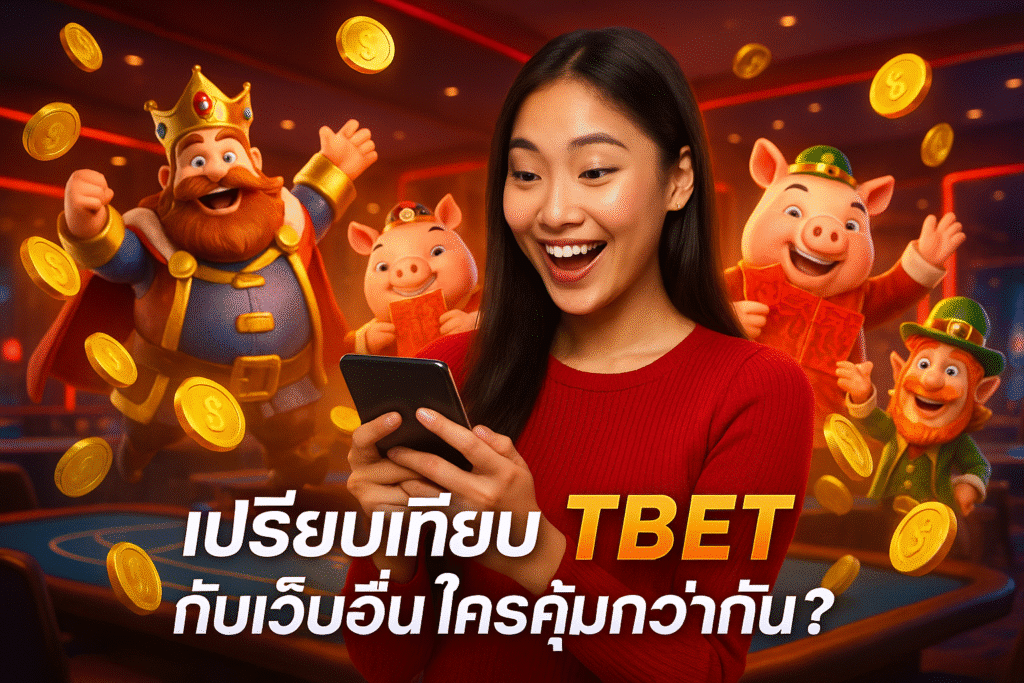 เปรียบเทียบ TBET กับเว็บอื่น ใครคุ้มกว่ากัน?